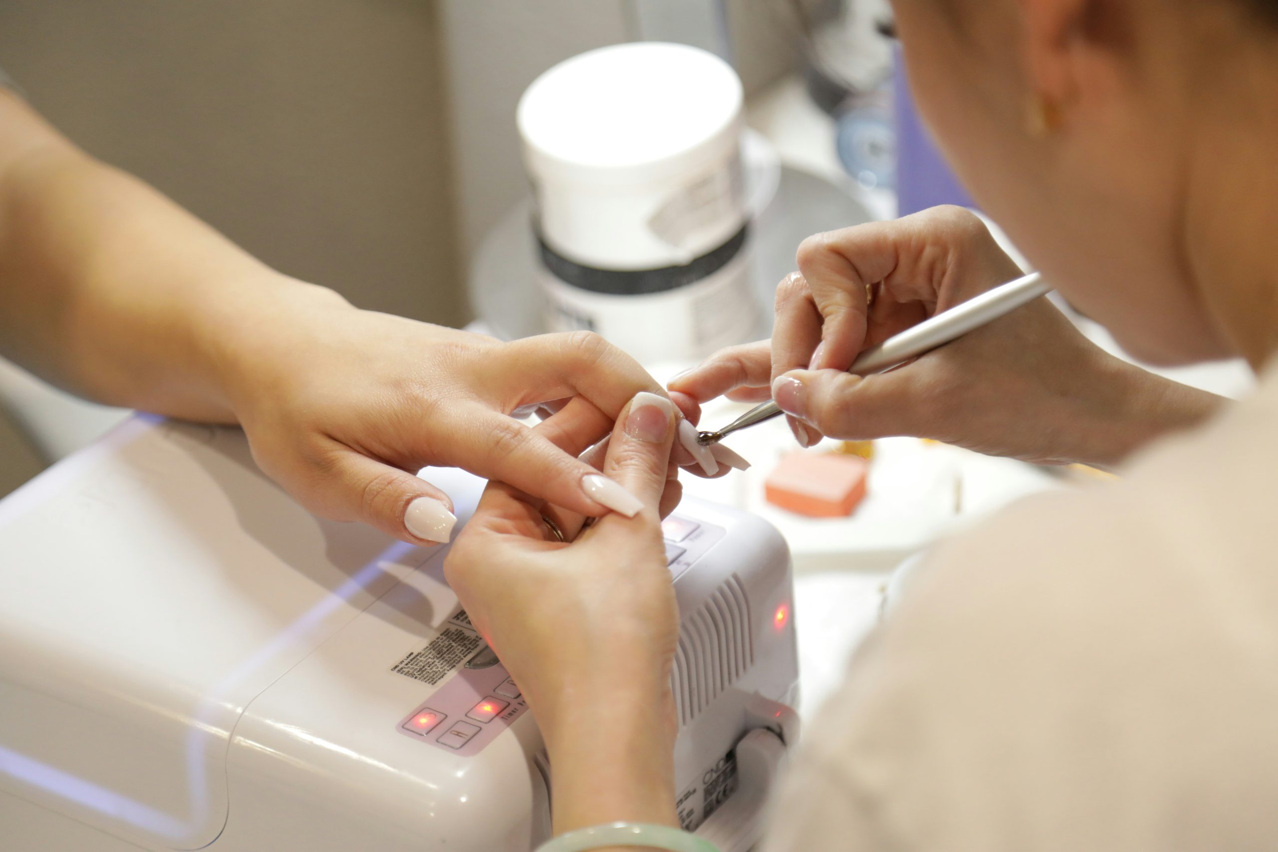 Nail care manicure and pedicure at Vel-za Salon & Spa